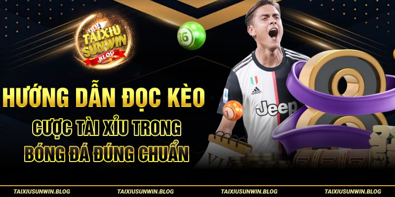 Hướng dẫn đọc kèo cược tài xỉu trong bóng đá đúng chuẩn