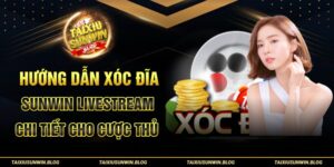 Hướng dẫn Xóc Đĩa Sunwin Livestream chi tiết cho cược thủ